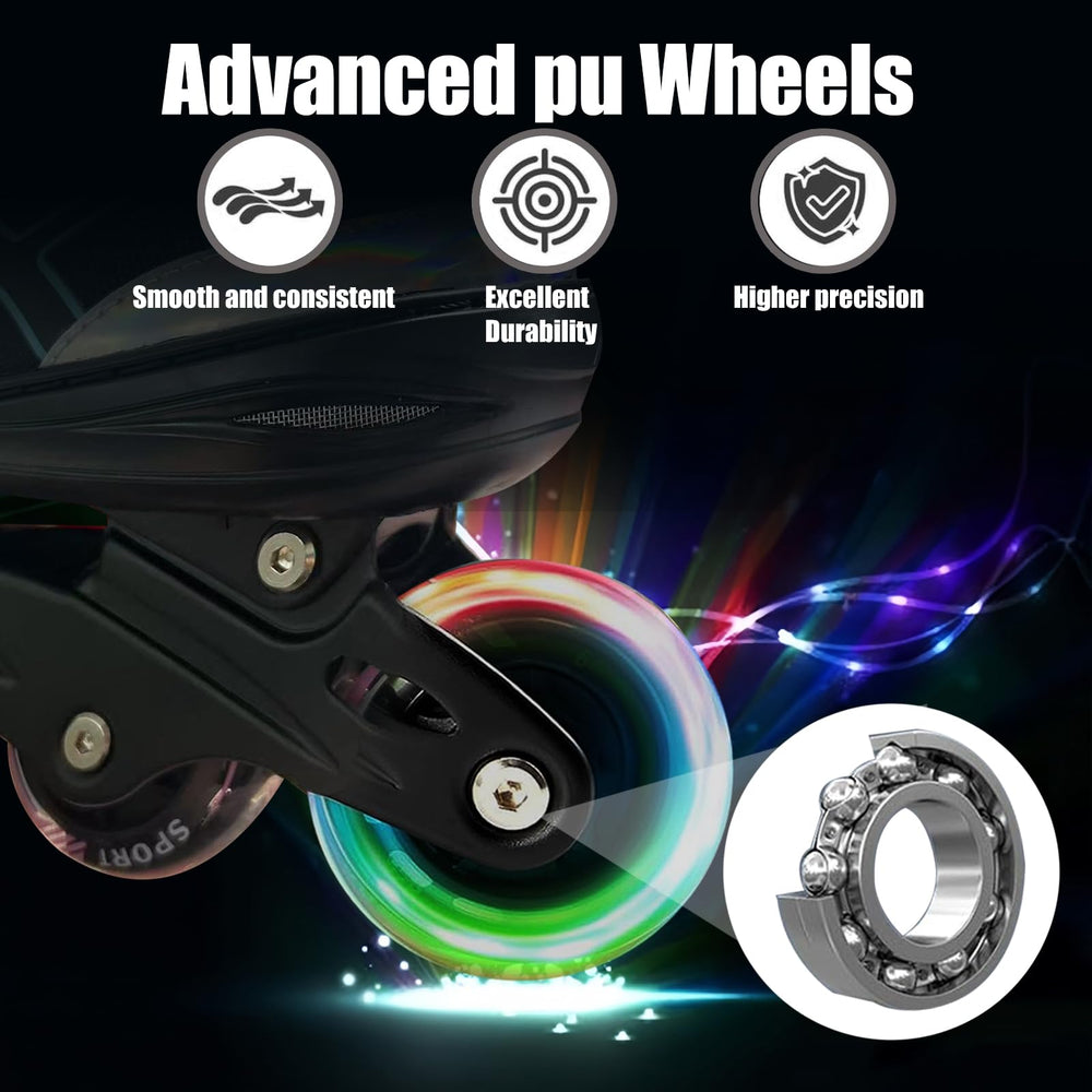 Janplay illuminated wheels in motion enhancing visibility and fun