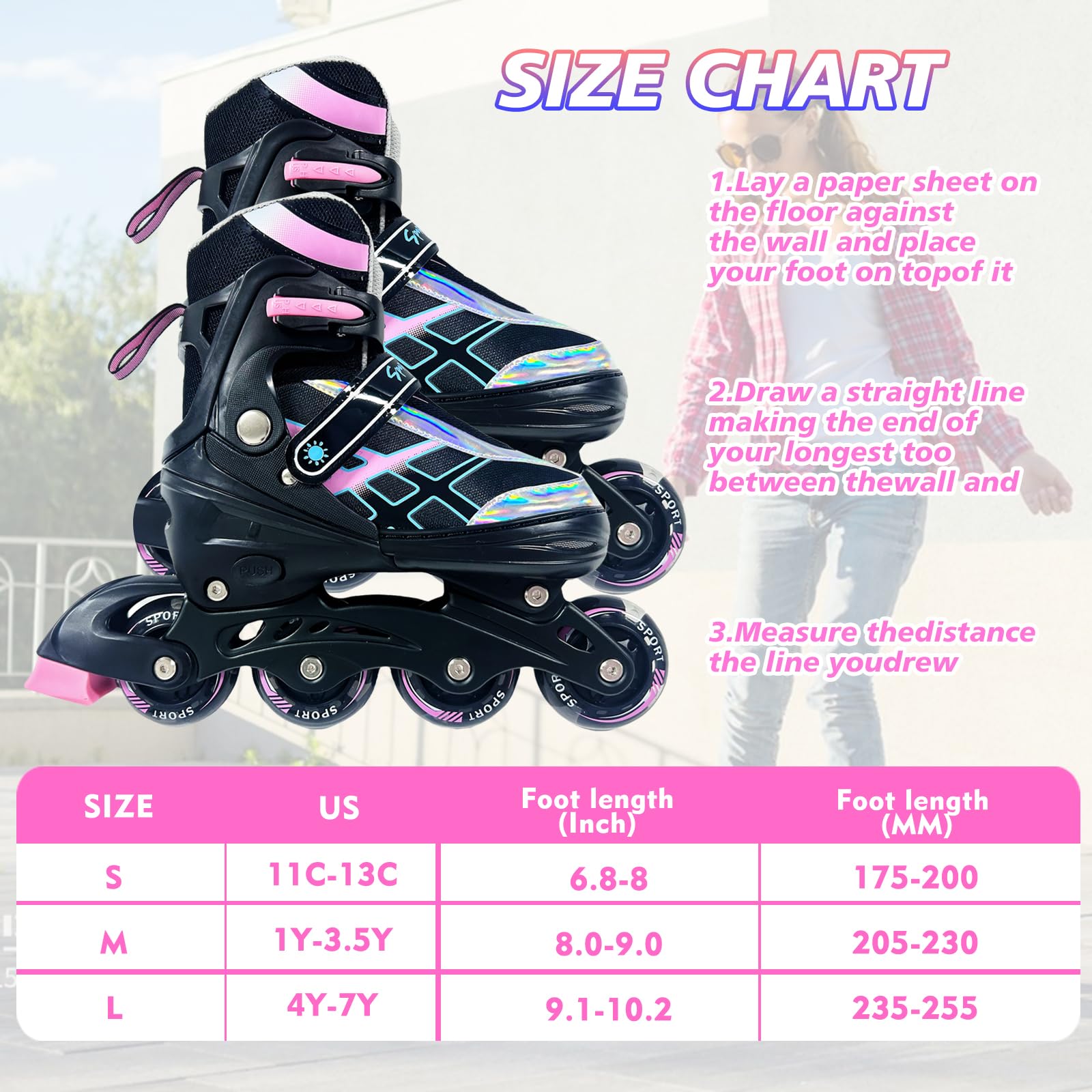 Janplay side profile on pavement showing wheel alignment and stability