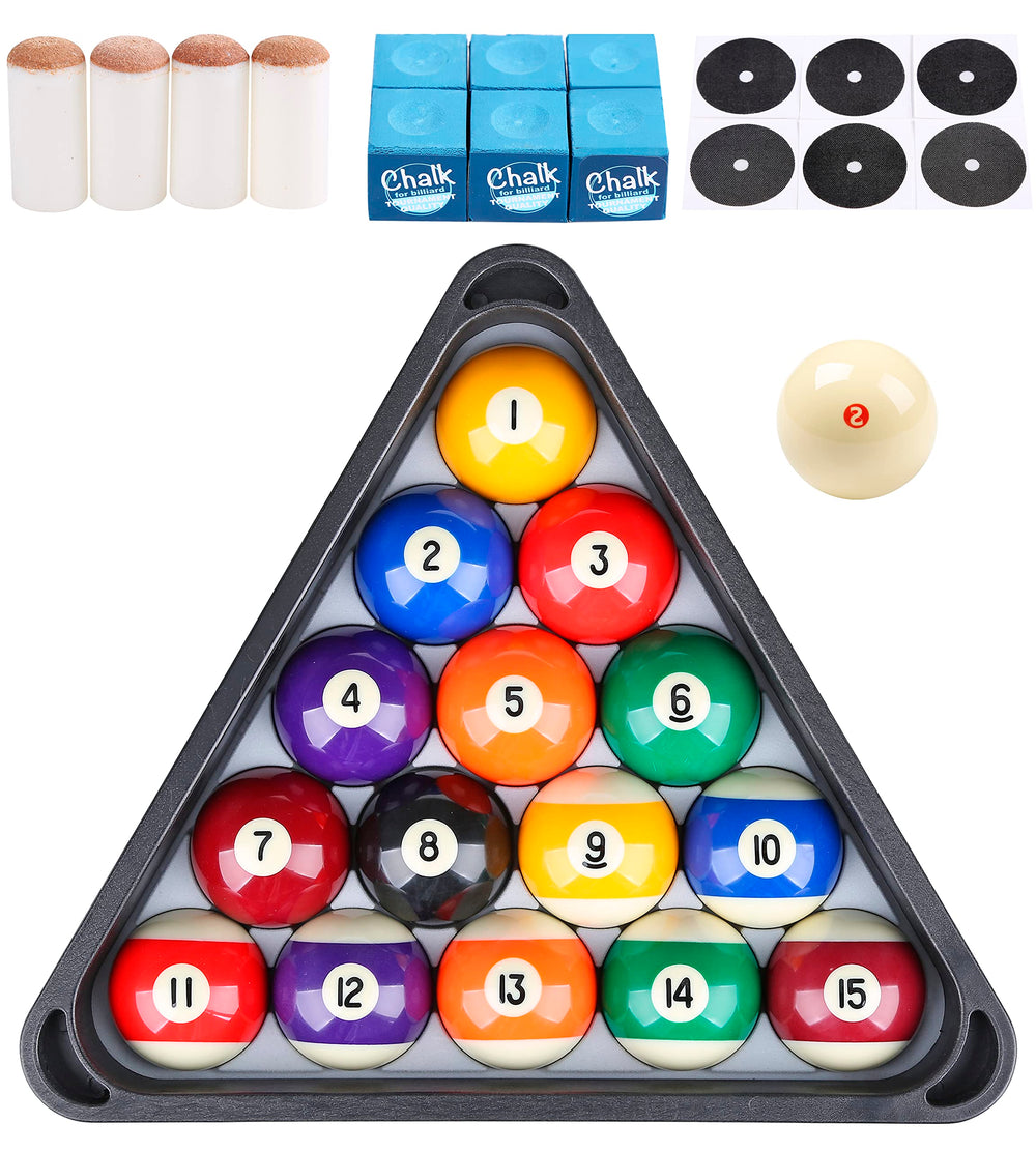 JAPER BEES front view of full 16-piece ball set showing readiness