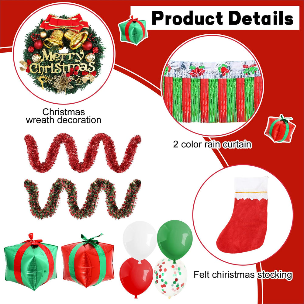 JarThenaAMCS felt wreath and stocking detail adding reusable texture and charm