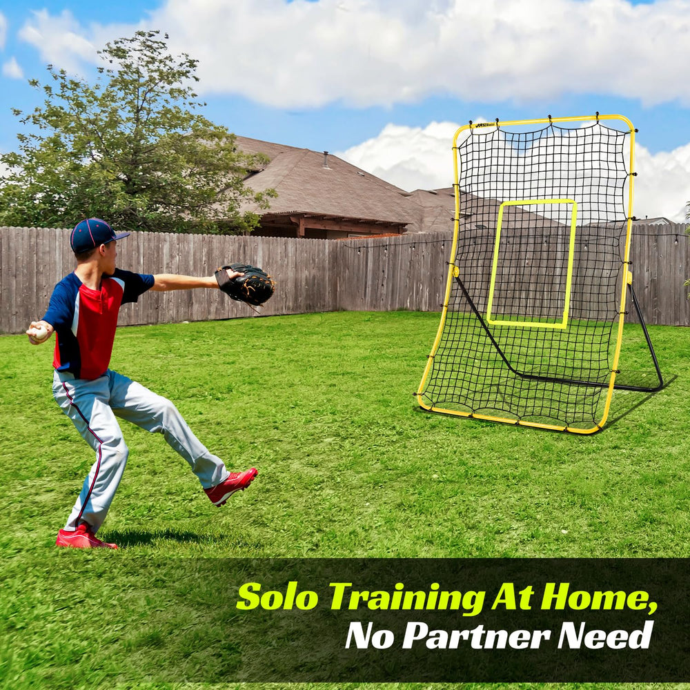 JASCOPRO ground stakes and base secured in grass, adds stability in drills