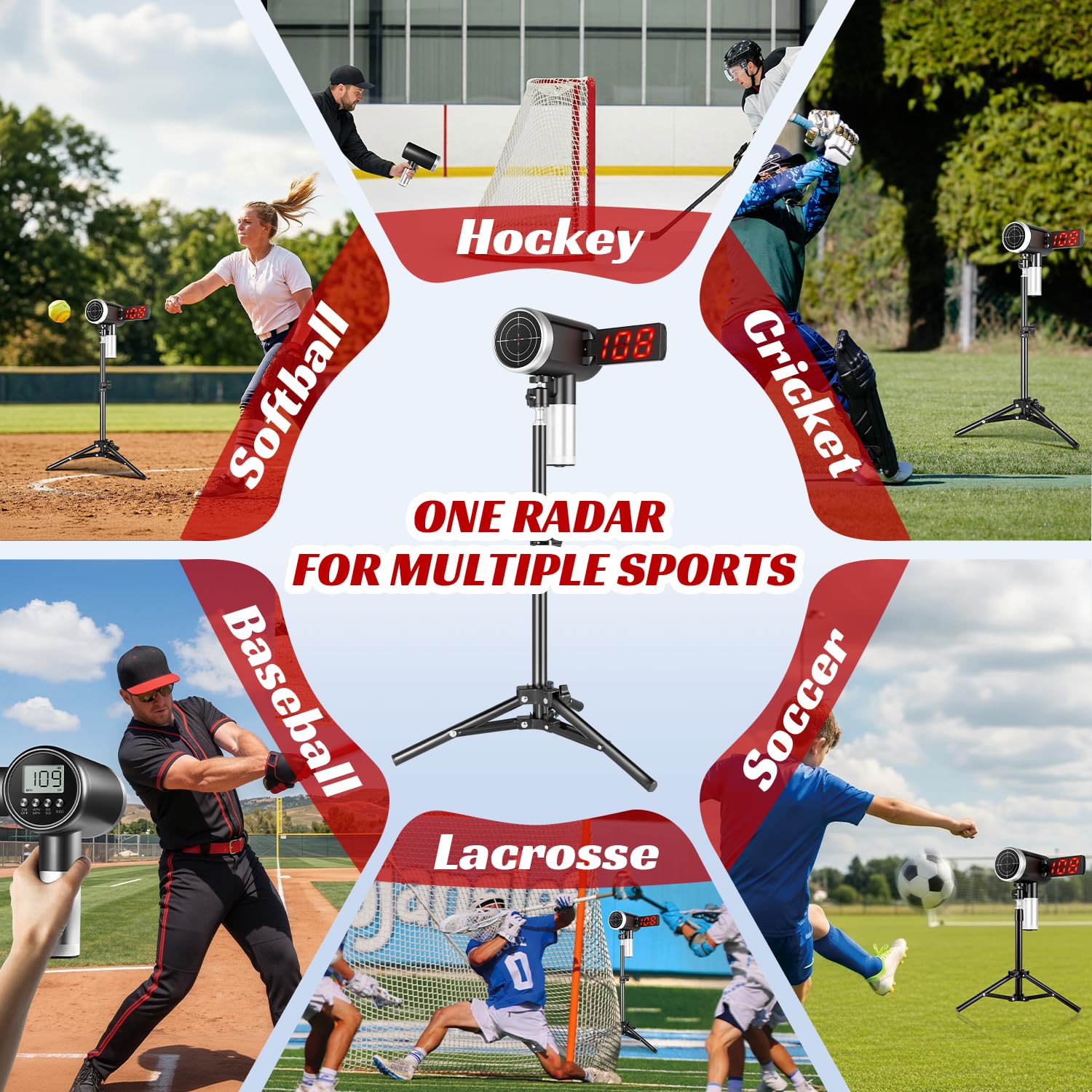 JASCOPRO used during batting practice to measure pitch and swing speed