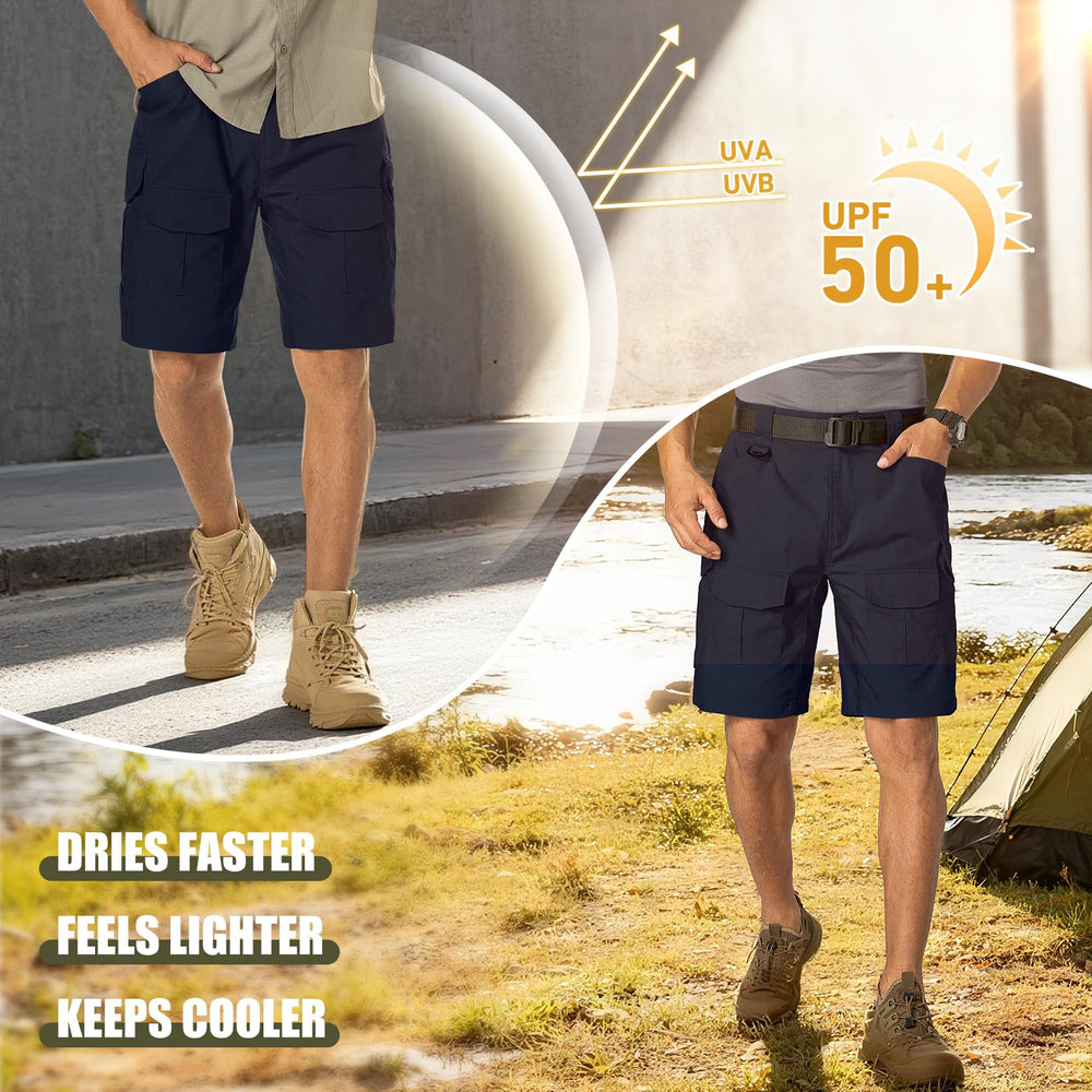Jawtut shorts worn on a hiker demonstrating comfort, mobility and outdoor readiness