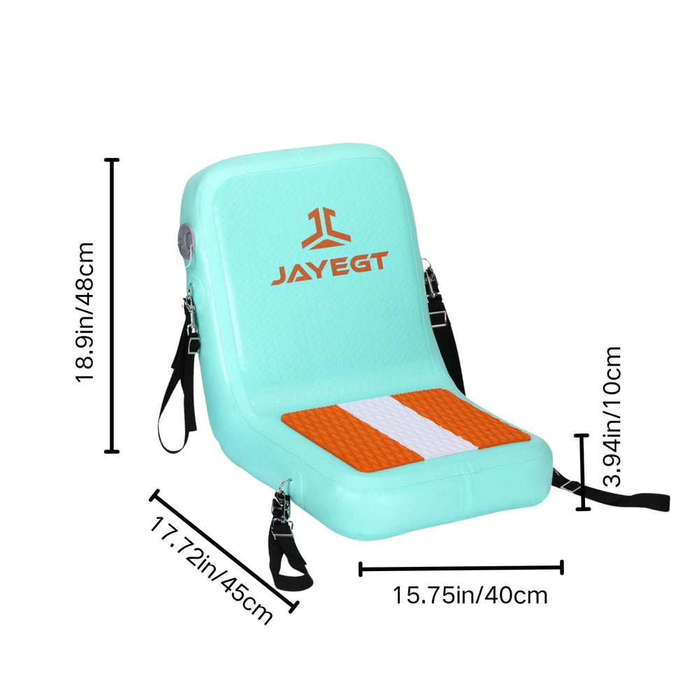 JAYEGT lifestyle image with angler showing comfort while fishing