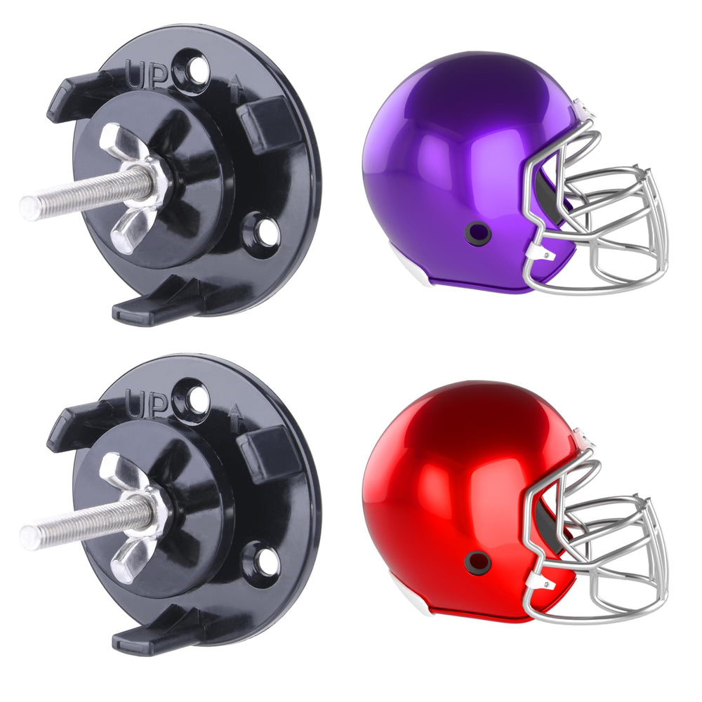 JAZBREY front view helmet mounted showing clean floating display benefit