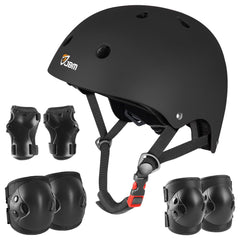 JBM helmet front view showing sleek shape and secure fit benefit