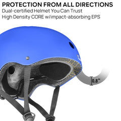 JBM helmet side profile highlighting aerodynamic shape and protection
