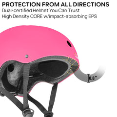 JBM helmet side profile highlighting aerodynamic shape and vents