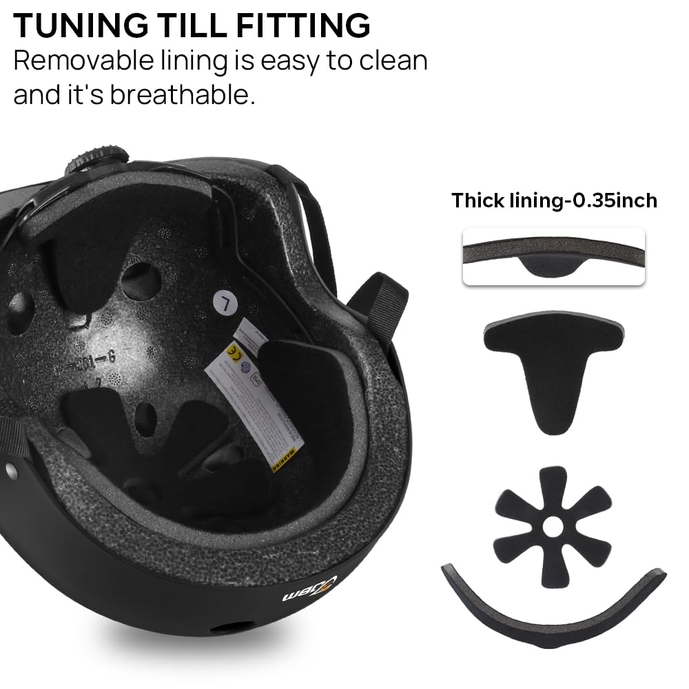 JBM helmet top vent pattern illustrating airflow and cooling benefit