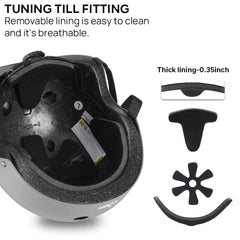 JBM helmet top vents visible for improved airflow and comfort