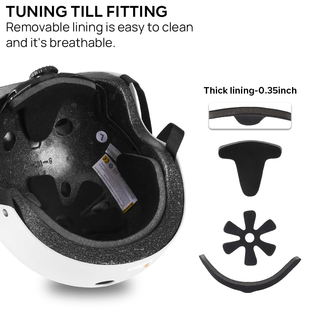 JBM helmet top vents display for improved airflow and cooling