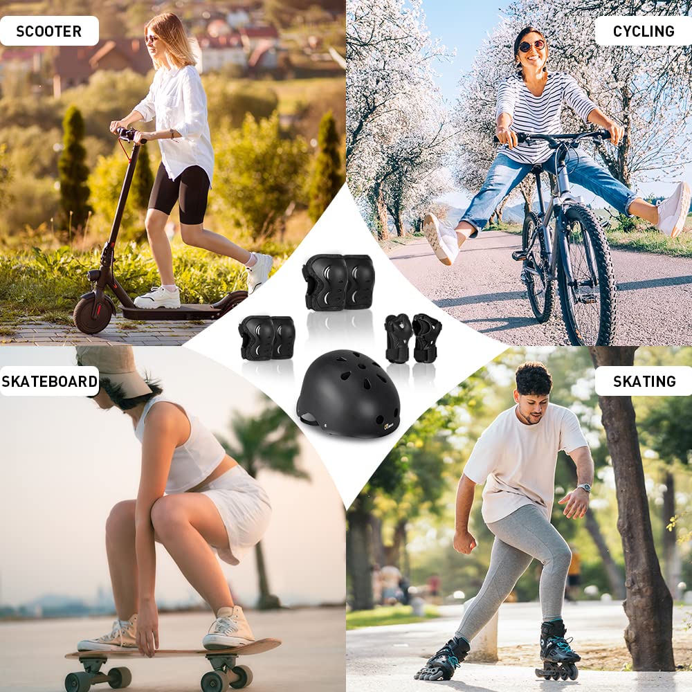 JBM lifestyle outdoor use with rider wearing set for commuter safety