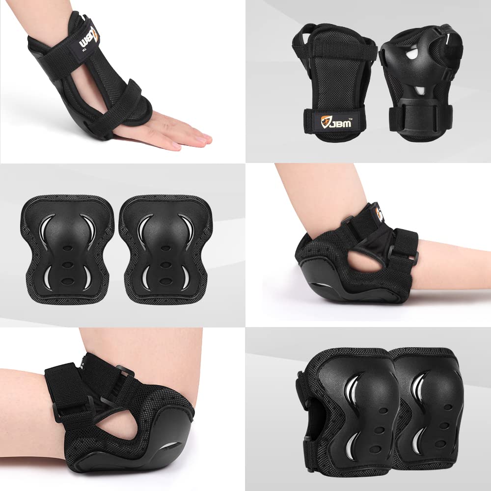 JBM protection on skater demonstrating mobility and fall protection