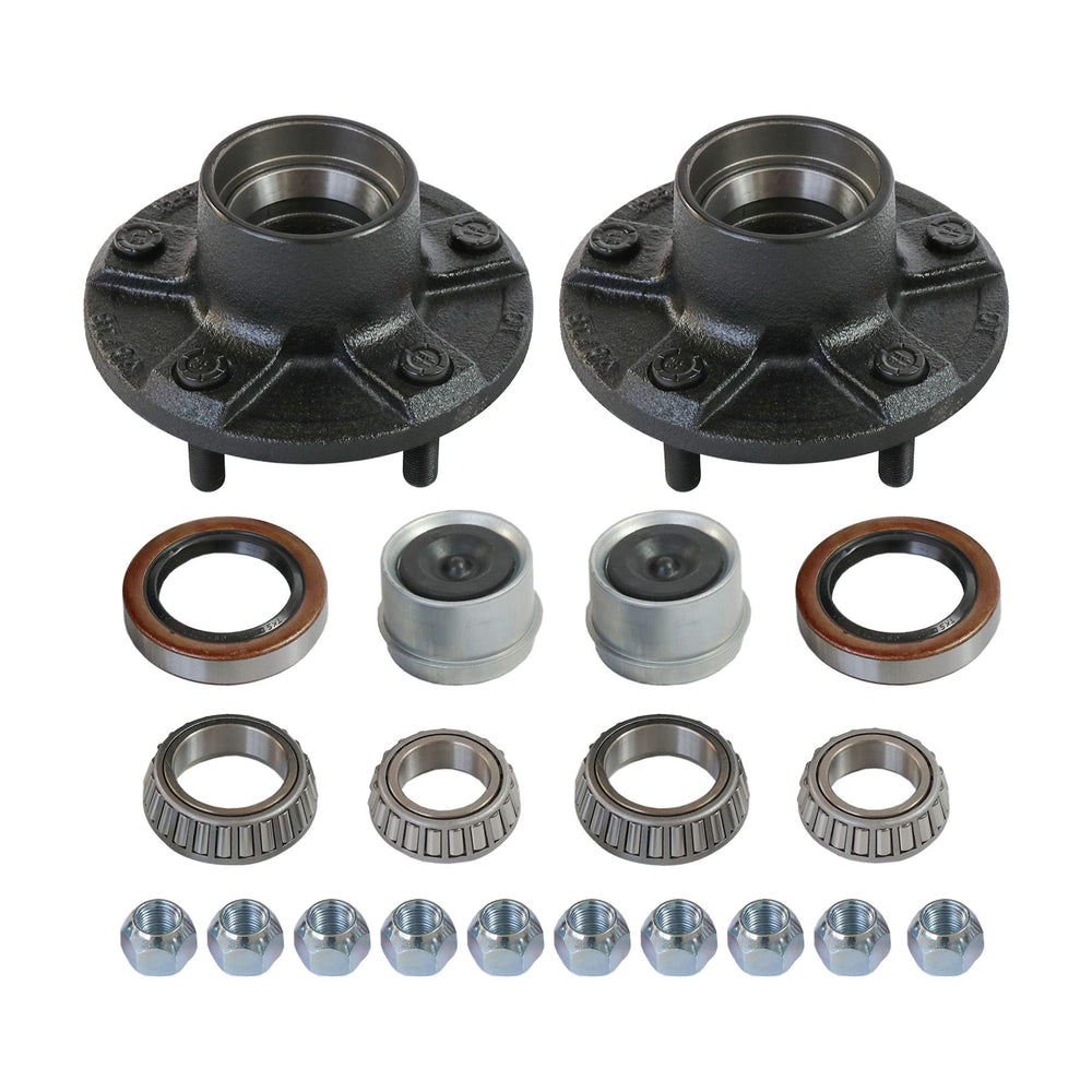 JDMSPEED front view of hub kit showing complete parts and easy replacement benefit