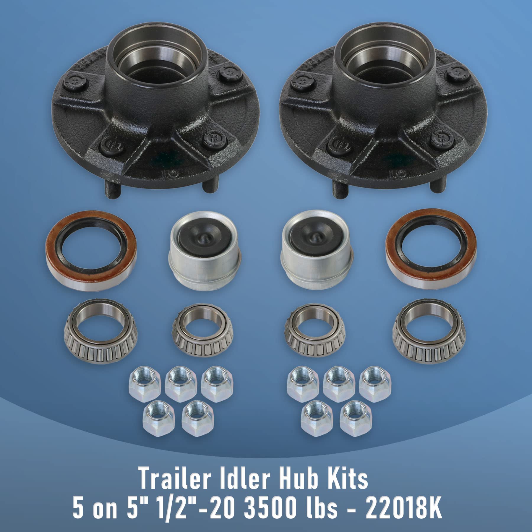 JDMSPEED hub next to ruler size comparison confirming 5 on 5" bolt pattern fit