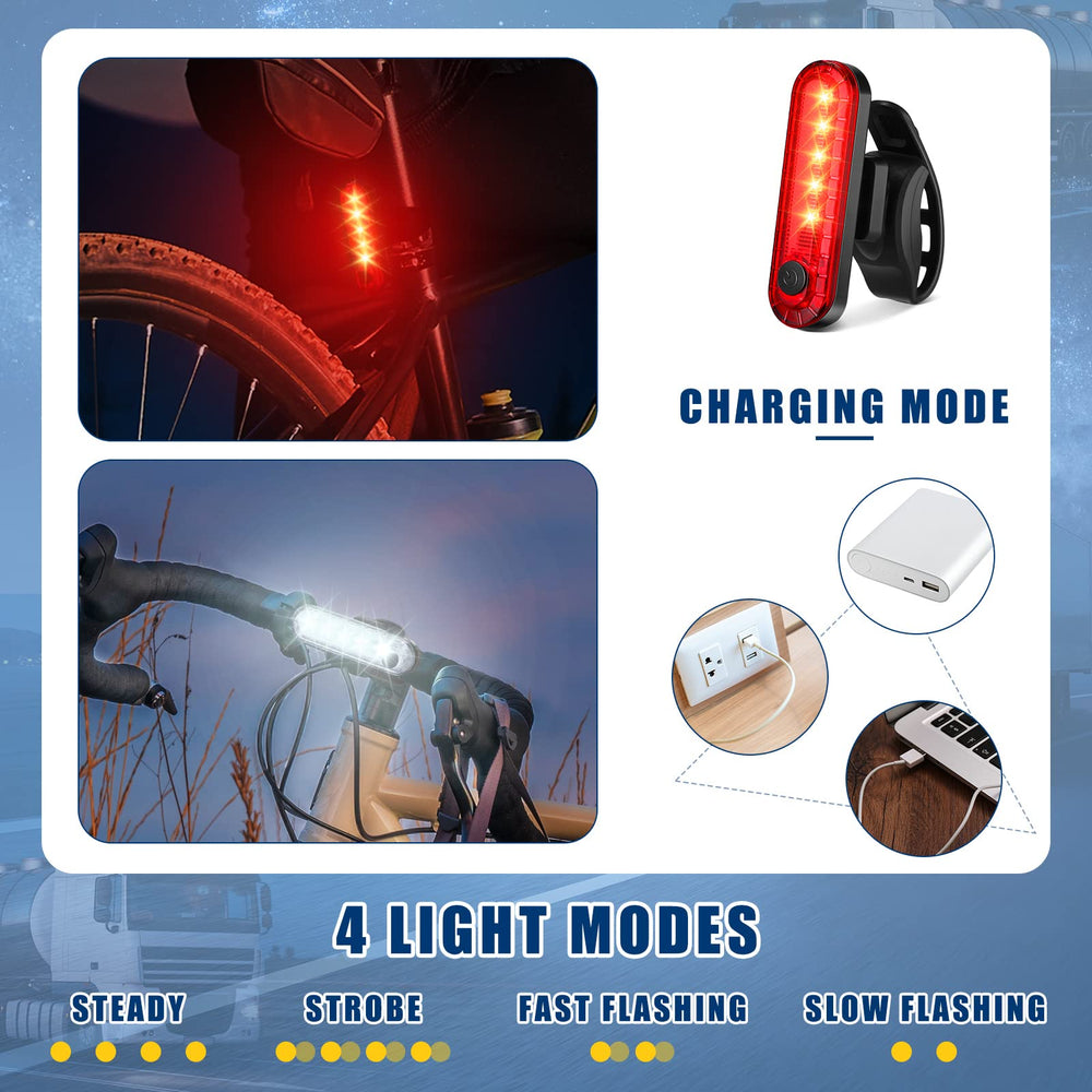 Jerify red taillight close-up showing compact waterproof design