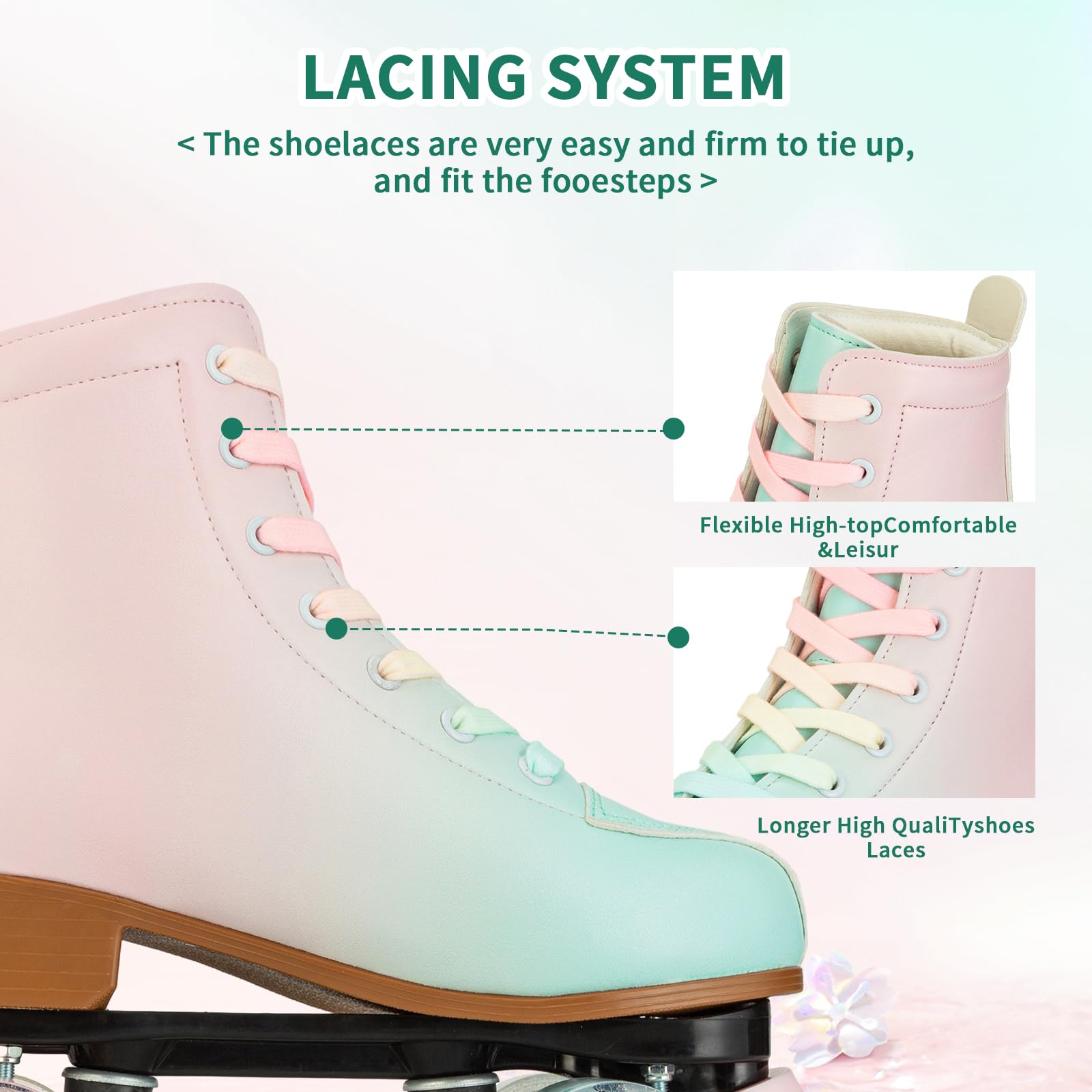 jessie side profile showing toe stop and stable double-row wheel setup