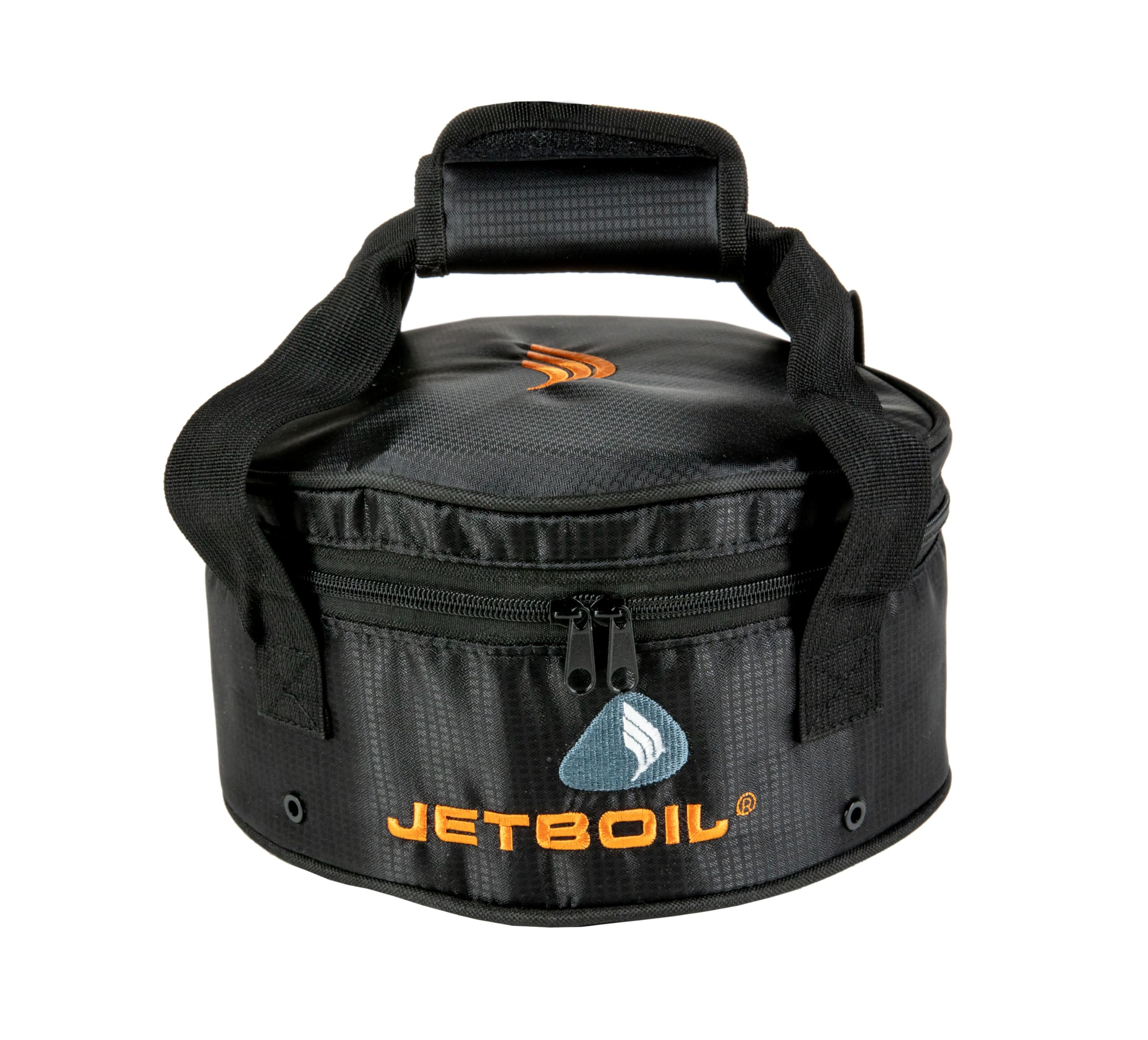Jetboil HalfGen control knob close-up, showing regulator for precise simmer to boil control