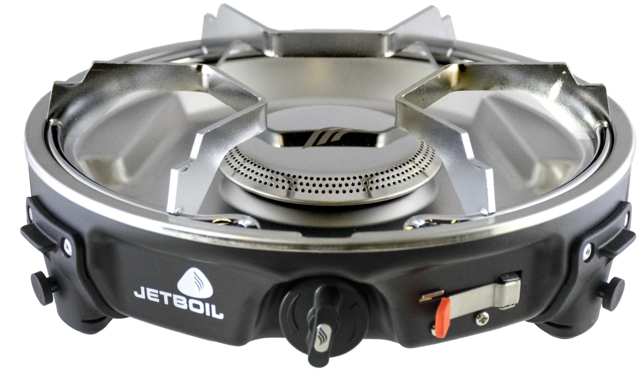 Jetboil HalfGen 9-inch ceramic-coated frypan close-up with nonstick surface for easy cooking