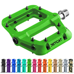 JETCAT pedal front view showing platform for stable rides