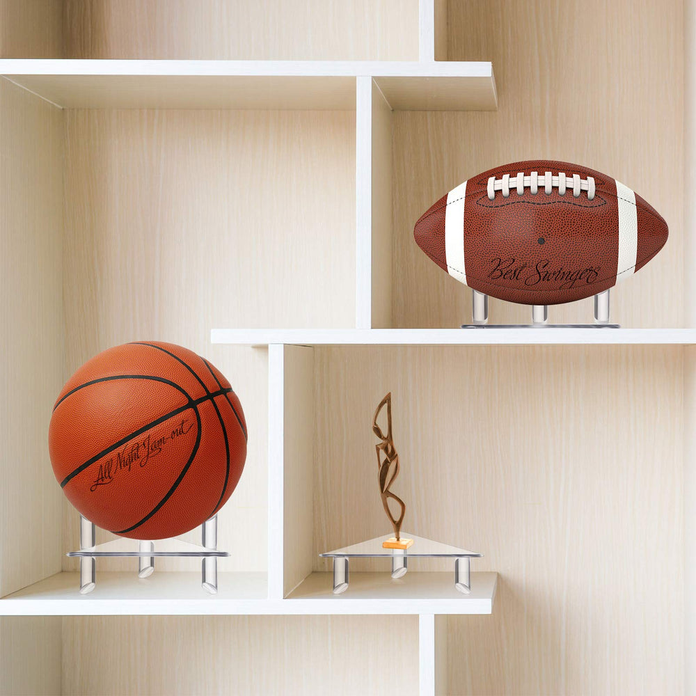 Jetec face-up stand used with ornament offering versatile display option