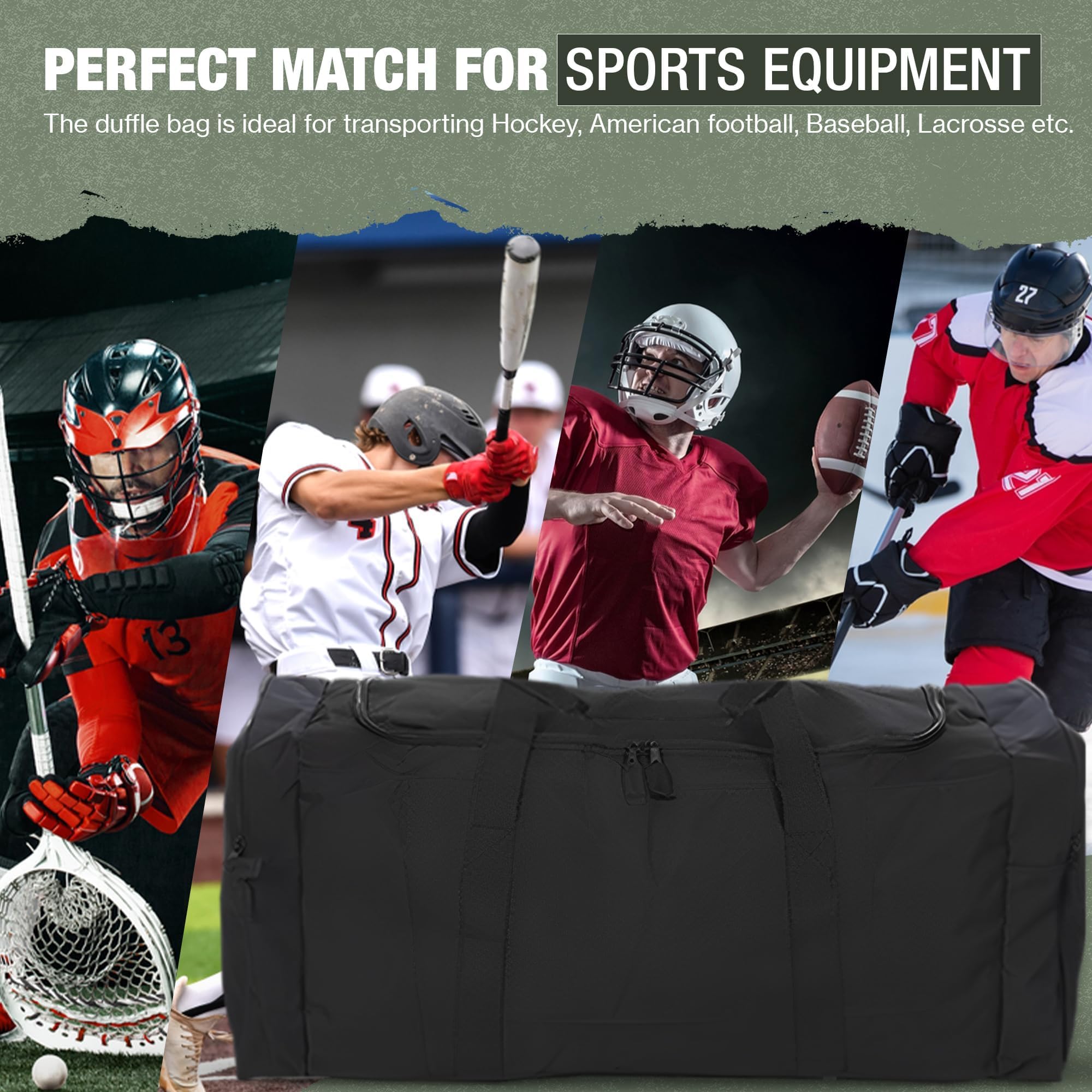 Jetstream padded handle detail for comfortable carry when loaded