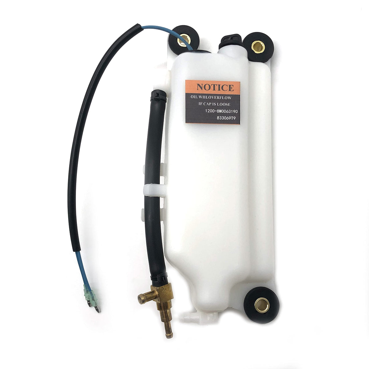 jetunit oil tank front view showing replacement fit and durable construction