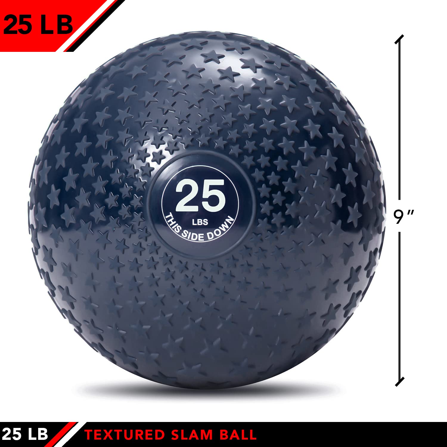 JFIT slam ball close-up texture highlighting reinforced shell for long-lasting durability