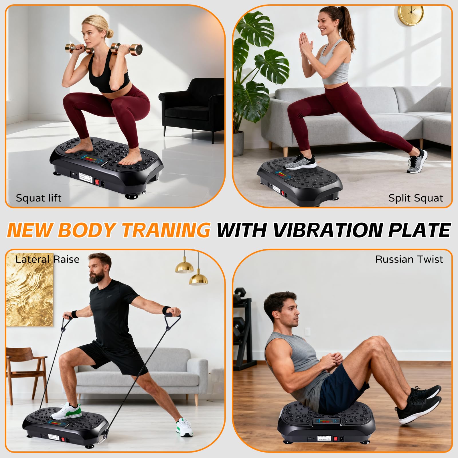 JIANYHW durable ABS side profile protecting motor and reducing noise