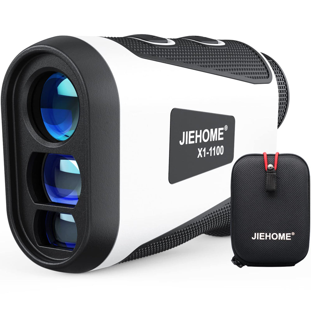 jiehome front view showing compact rangefinder and clear optics for precise readings