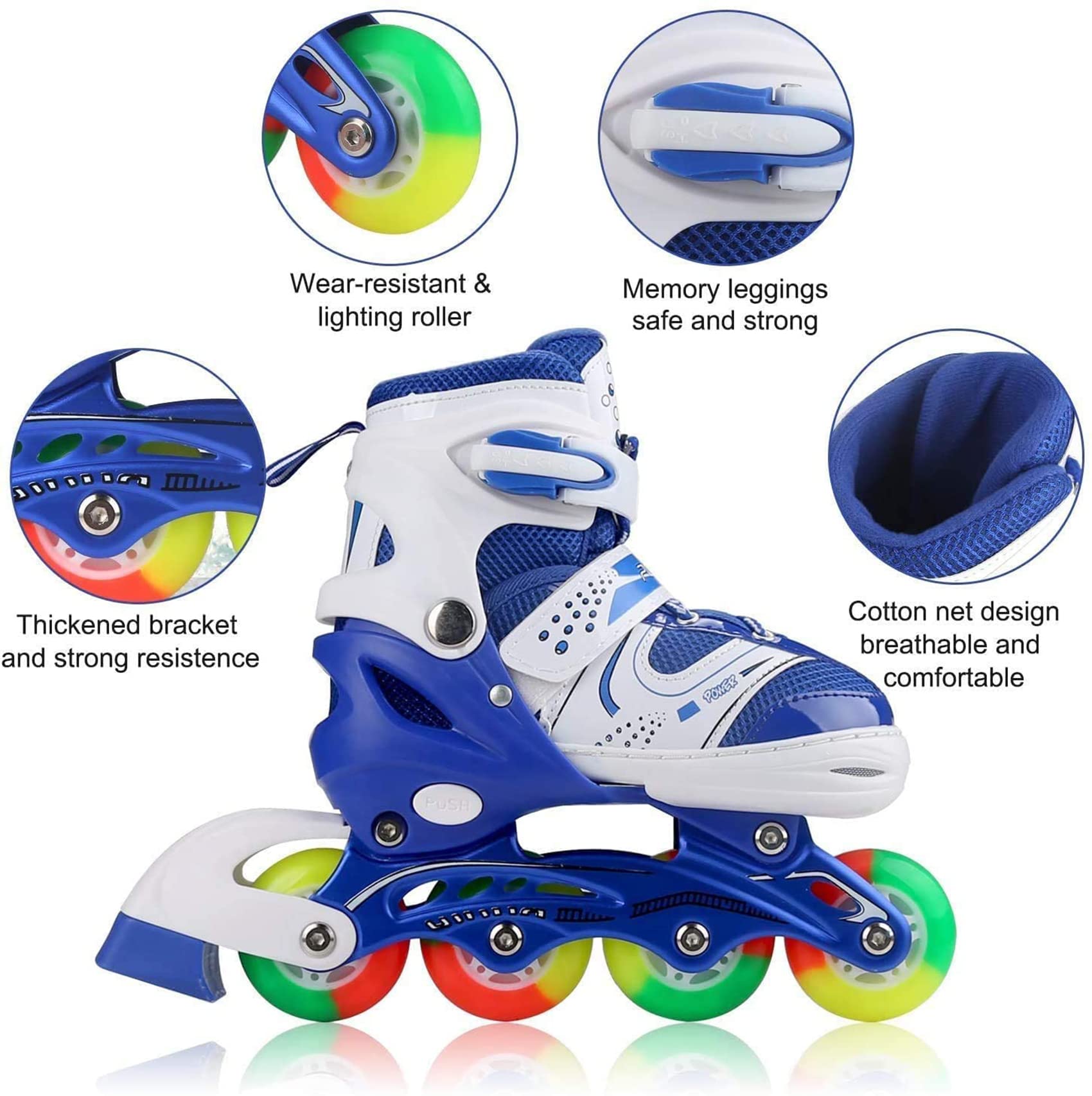 JIFAR cushioned inner padding and lining for comfort during longer rides