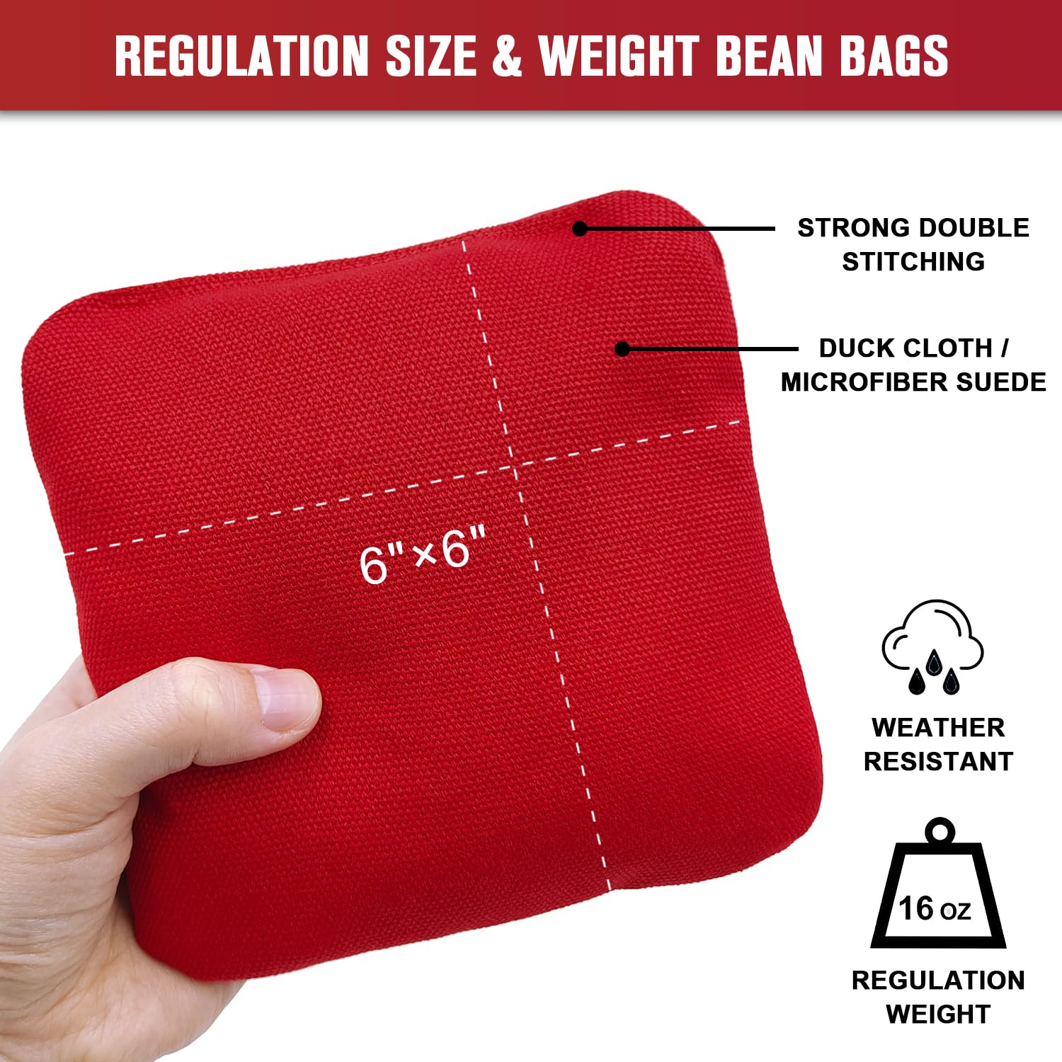 JIMTERRY detailed rounded corner and double stitching illustrating durability and smoother rotation