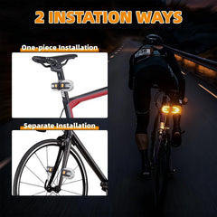 JINRUITOP mounted on a bicycle seatpost demonstrating secure silicone-strap benefit