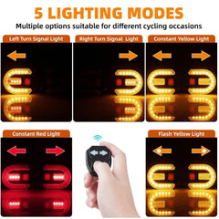JINRUITOP remote control and on-device button display for easy signaling benefit