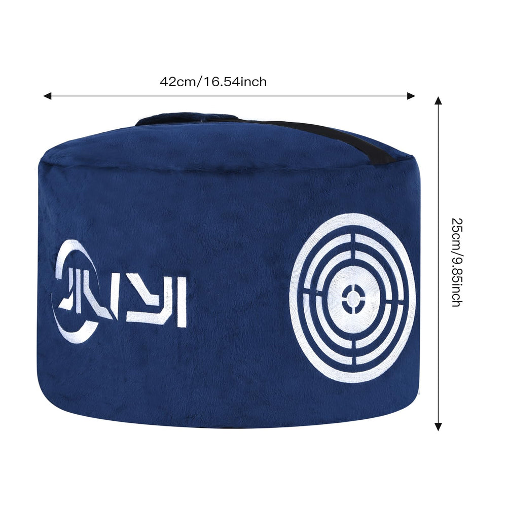 JIUYIBC bag on grass in garden illustrating outdoor, weatherproof use
