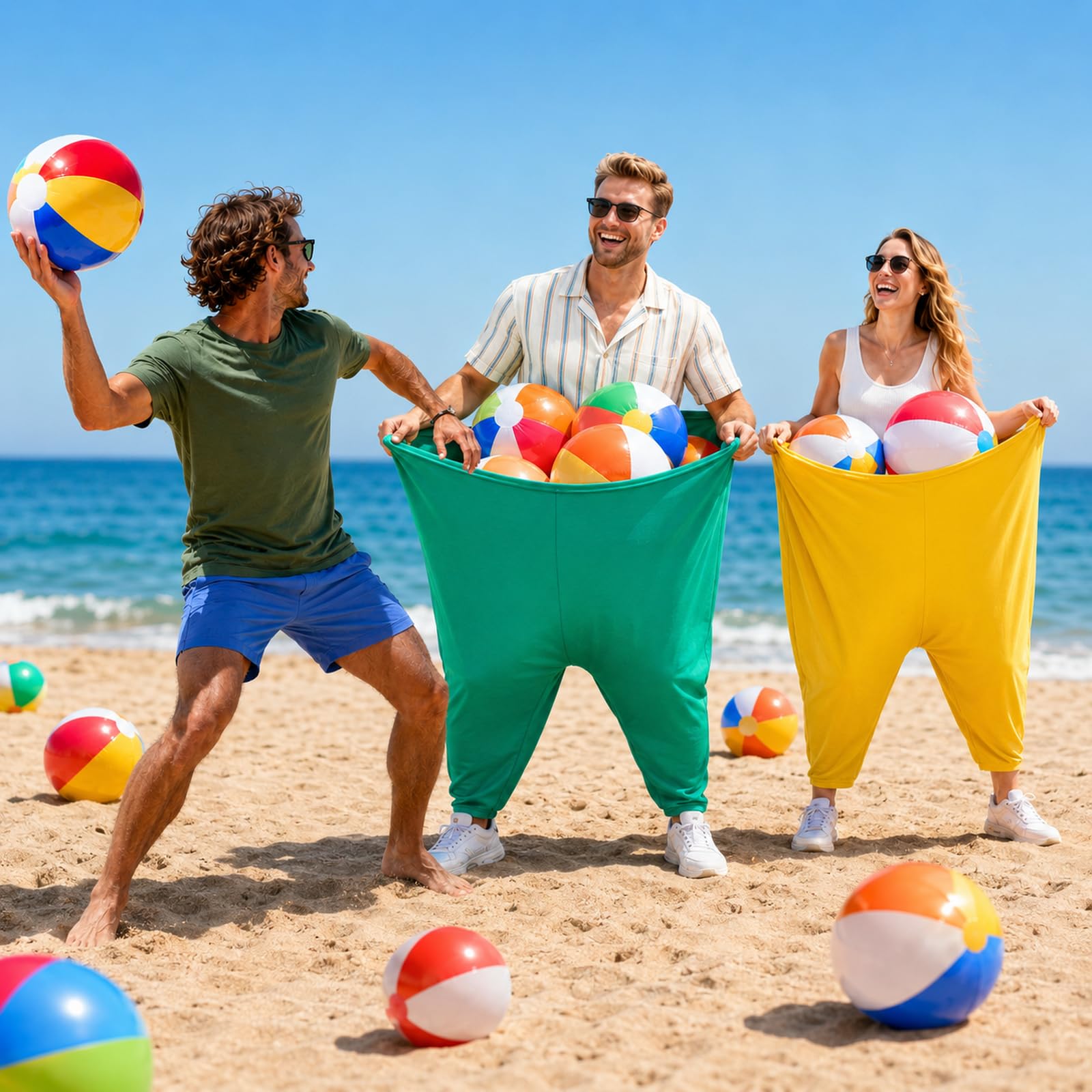 JKJRJJ worn by players in action creating fun group interaction outdoors