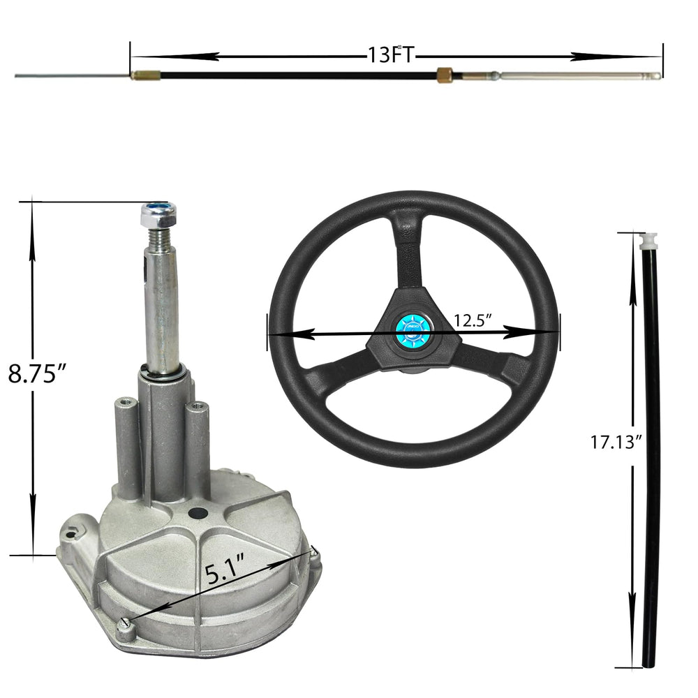 JNDO boat helm in use on water showing confident steering control