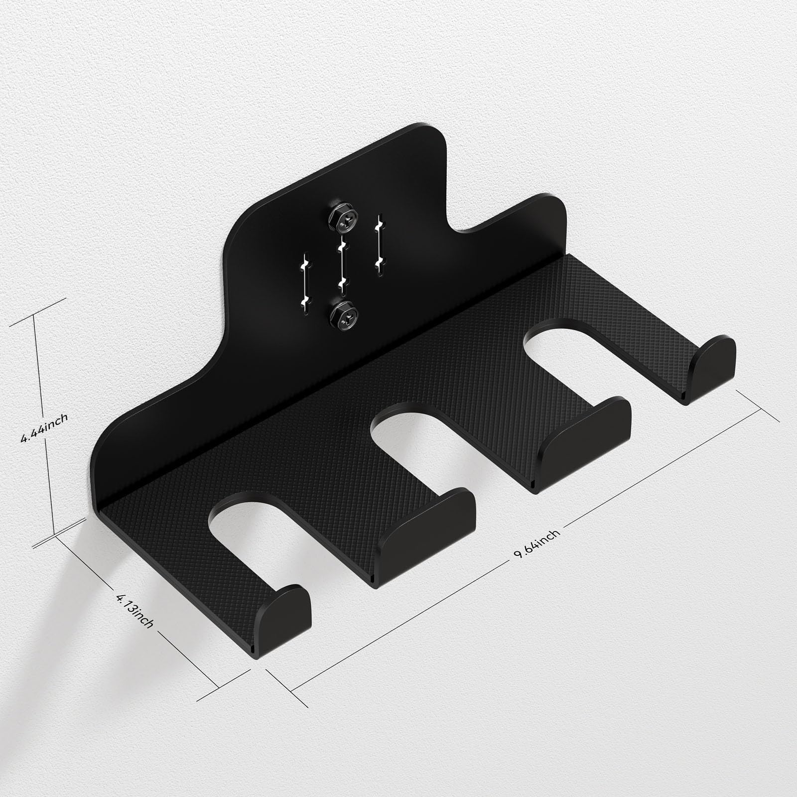 JNIHEEP barbell holder in a garage gym scene saving floor space and keeping bars organized