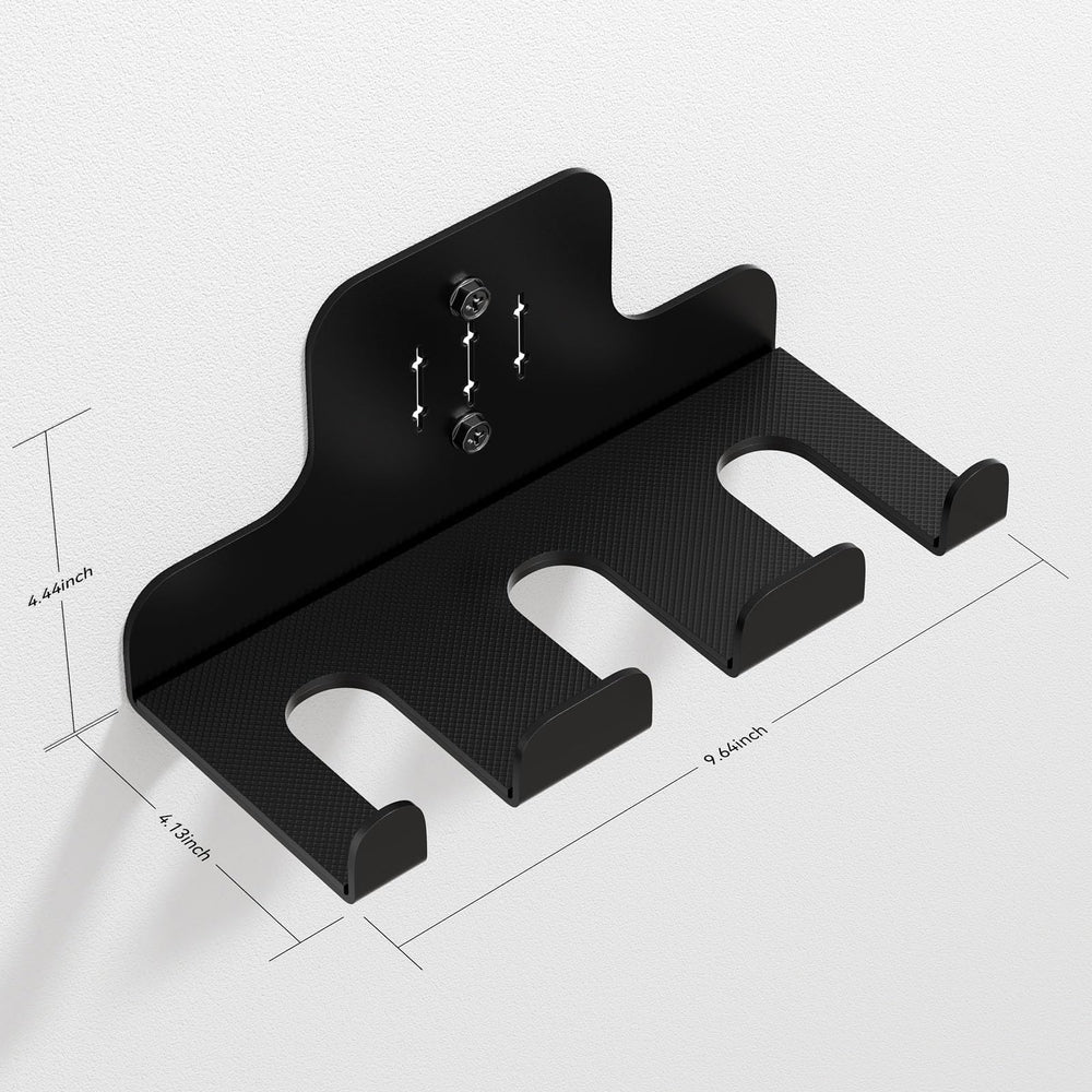 JNIHEEP barbell holder in a garage gym scene saving floor space and keeping bars organized