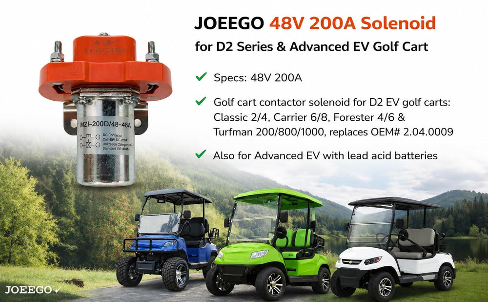 JOEEGO wiring and terminal layout view to simplify replacement and wiring