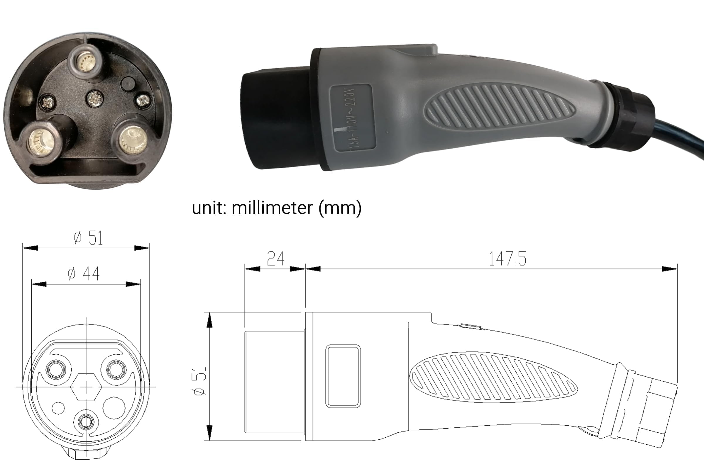 JOEEGO cable jacket texture detail highlighting durable 14 AWG construction benefit