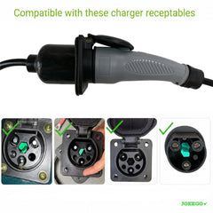 JOEEGO cable beside ruler displaying 8.2ft length for flexible charging