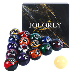 JOLORLY front packaging showing full 16-ball set and gift-ready box benefit
