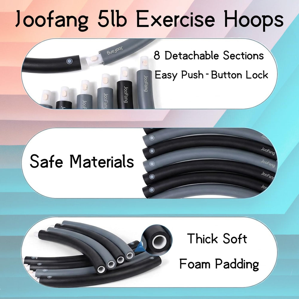 joofang detachable sections detail demonstrating quick assembly and portability