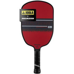 JOOLA paddle front face showing Agassi shape and tournament-ready design for improved accuracy