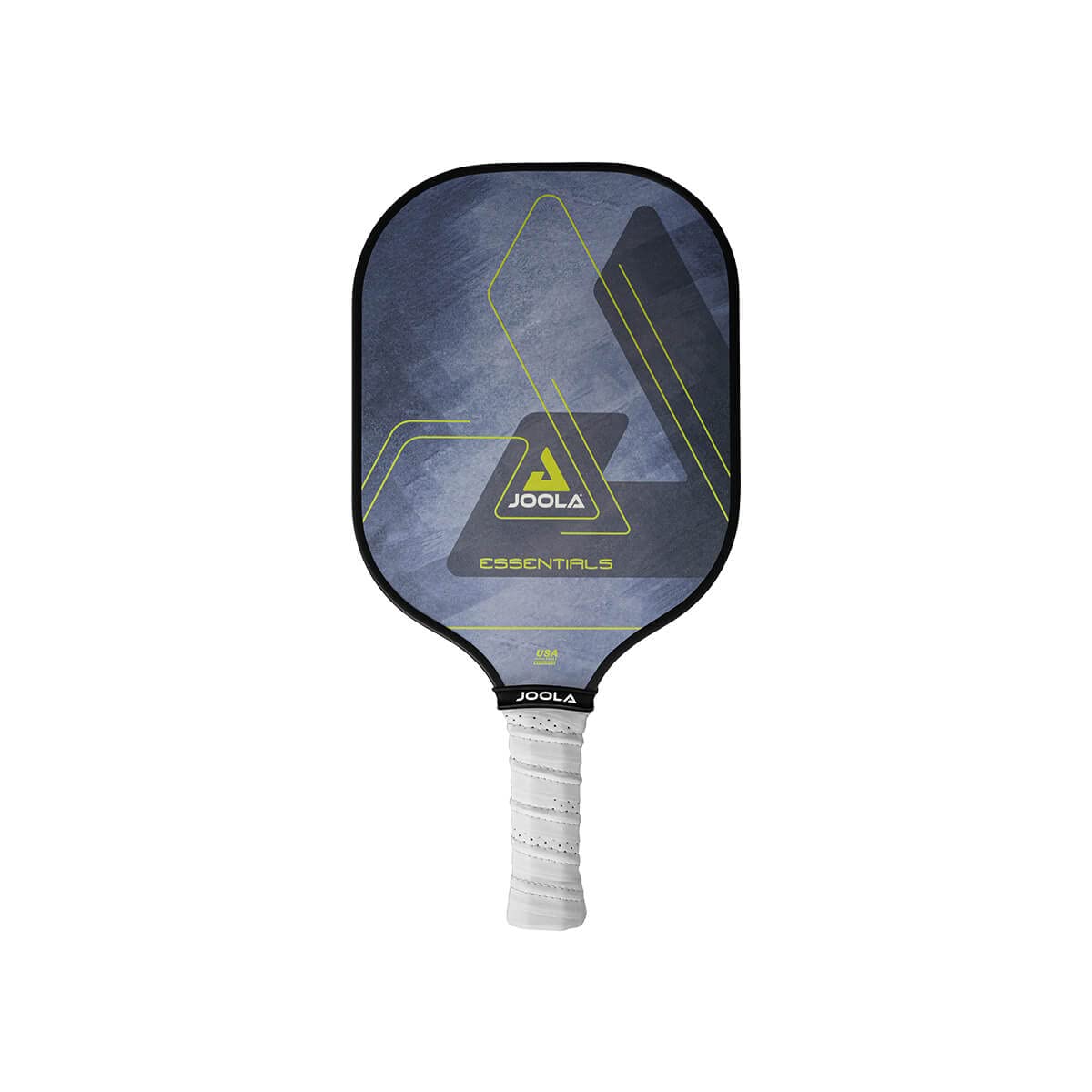 JOOLA paddle front face showing blue fiberglass for responsive control