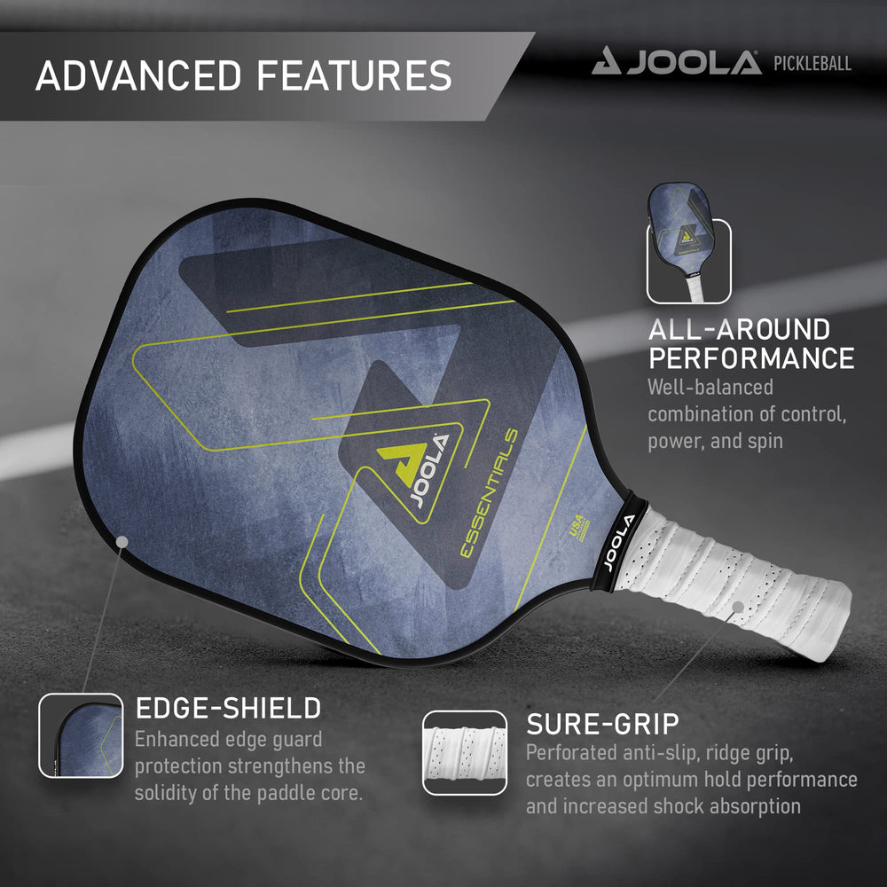 JOOLA honeycomb core cross section showing balanced power and touch