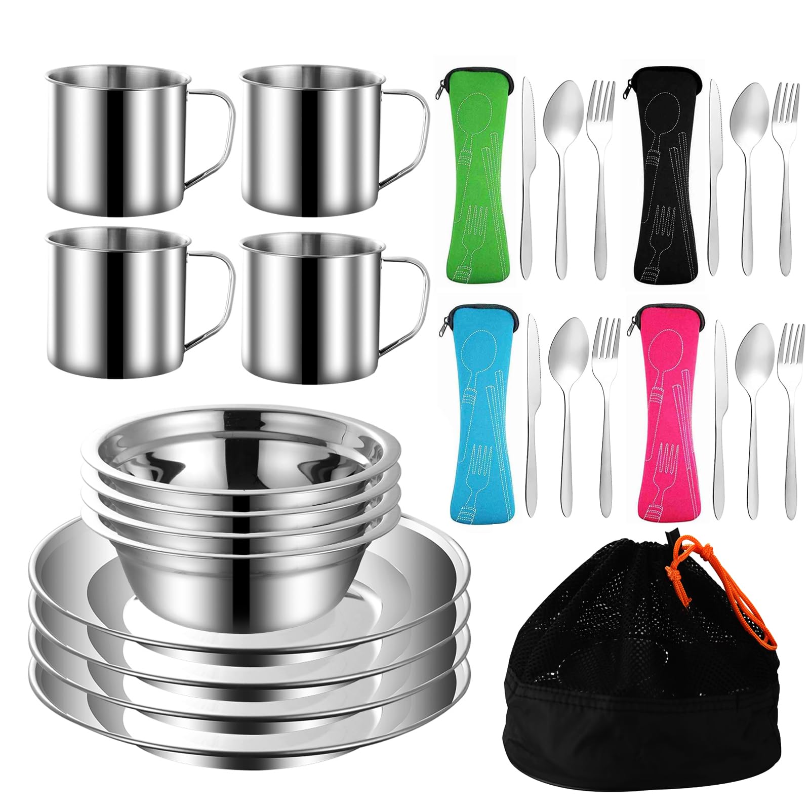 Jorunhe front packaging showing complete mess kit and portability benefit