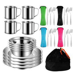 Jorunhe front packaging showing complete mess kit and portability benefit