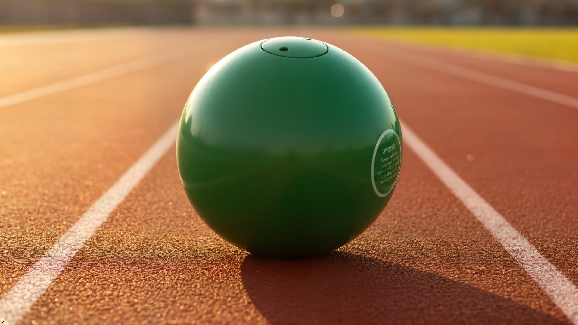JOSOBO label showing 103 mm diameter and IAAF compliance for meet legality